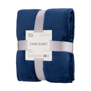 Плед Ardesto Flannel, 160х200см, 100% полиэстер, синий