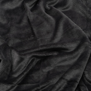 Ardesto Flannel blanket, 200x220cm, 100% polyester, dark gray