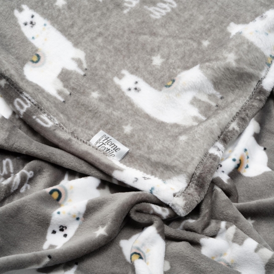 Плед Ardesto Flannel, 160х200см, 100% полиэстер, ламы