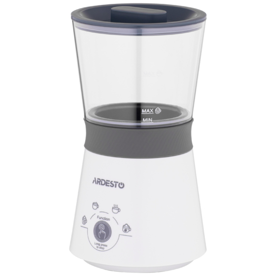 Milk frother&heater Ardesto 300W, tank capacity-330ml, white