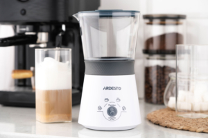 Milk frother&heater Ardesto 300W, tank capacity-330ml, white