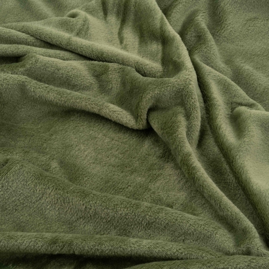 Ardesto Flannel blanket, 200x220cm, 100% polyester, green