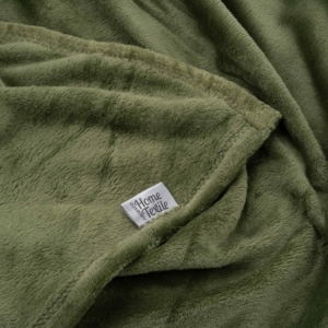 Ardesto Flannel blanket, 200x220cm, 100% polyester, green