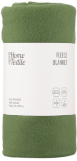 Ardesto Fleece blanket, 130x160cm, 100% polyester, green