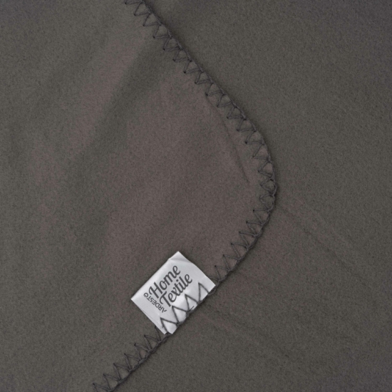 Ardesto Fleece blanket, 160x200cm, 100% polyester, gray