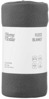 Ardesto Fleece blanket, 130x160cm, 100% polyester, gray