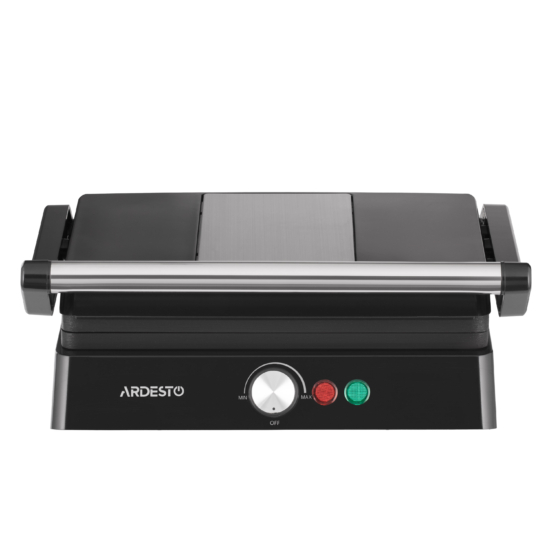 Ardesto grill clamping, 1800W, 180° opening, metal, black-silver