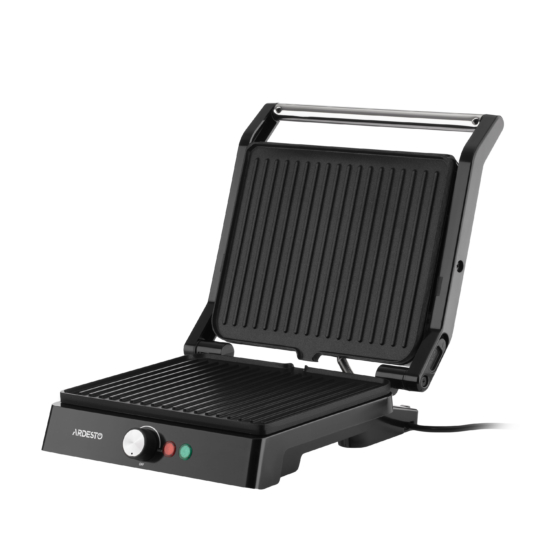 Ardesto grill clamping, 1800W, 180° opening, metal, black-silver