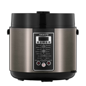 ARDESTO Multicooker, 860W, bowl-5L, electronic control, recipes book, inox+ plastic, bronz
