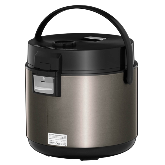 ARDESTO Multicooker, 860W, bowl-5L, electronic control, recipes book, inox+ plastic, bronz