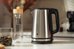 Ardesto Electric Kettle 2.2L, metal, silver