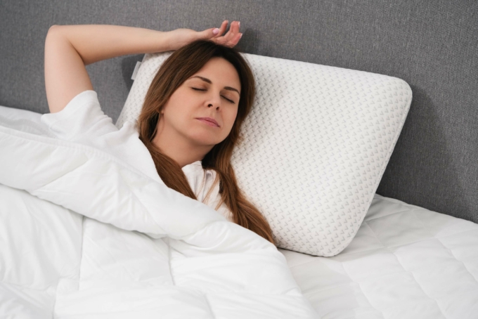 Ardesto Classic pillow Sleepwell, 60х40х12cm, aircell memory foam, white