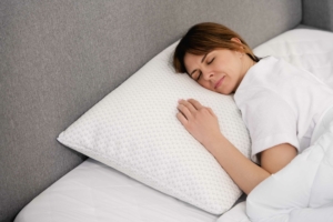 Подушка ортопедическая Ardesto Sleepwell, 50х70см, прямоугольная, пена мемори, белый