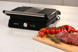 Ardesto grill clamping, 1800W, 180° opening, metal, black-silver