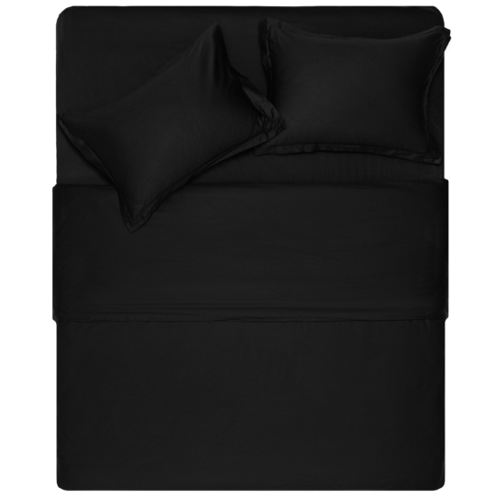 Пододеяльник Ardesto Mix&Match Premium, 160х220см, 100% хлопок, сатин,  черный