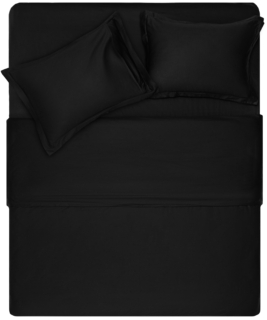 Пододеяльник Ardesto Mix&Match Premium, 160х220см, 100% хлопок, сатин,  черный