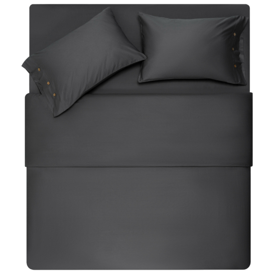 Пододеяльник Ardesto Mix&Match Premium, 200х220см, 100% хлопок, сатин, серый