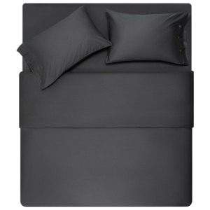 Простынь на резинке Ardesto Mix&Match Premium, 160х200+30см, 100% хлопок, сатин, серый