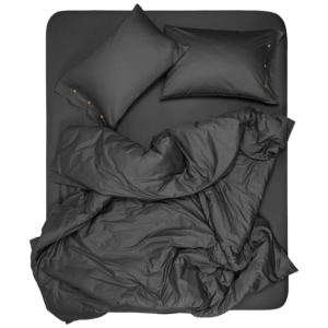 Простынь на резинке Ardesto Mix&Match Premium, 180×200+30см, 100% хлопок, сатин, серый