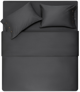 Простынь Ardesto Mix&Match Premium, 240×260см, 100% хлопок, сатин, серый