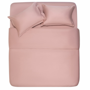 Ardesto Fitted Sheet Mix&Match Premium, 180×200+30cm, 100% cotton, sateen, light pink