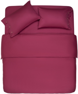 Простирадло Ardesto Mix&Match, 240×260см, 100% бавовна, сатин, бордовий