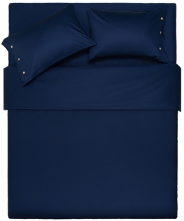 Підковдра Ardesto Mix&Match, 160х220см, 100% бавовна, сатин, синій
