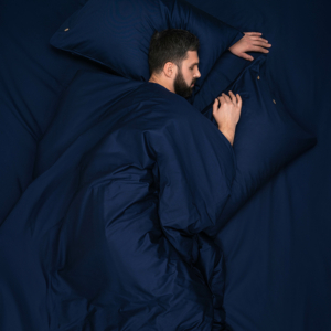 Duvet cover ARDESTO Mix&Match, 200x220cm, 100% cotton, sateen, blue