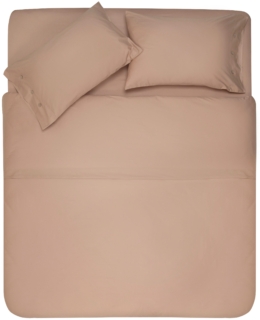 Простынь Ardesto Mix&Match, 240×260см, 100% хлопок, сатин, бежевый