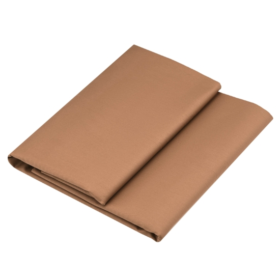 Простынь на резинке Ardesto Mix&Match, 180×200+30см, 100% хлопок, сатин, коричневый