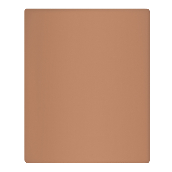 Простынь на резинке Ardesto Mix&Match, 180×200+30см, 100% хлопок, сатин, коричневый