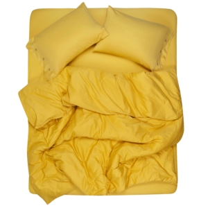 Пододеяльник Ardesto Mix&Match, 160х220см, 100% хлопок, сатин,  желтый