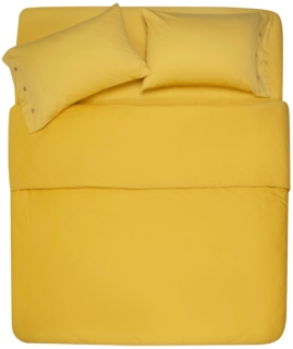 Пододеяльник Ardesto Mix&Match, 160х220см, 100% хлопок, сатин,  желтый