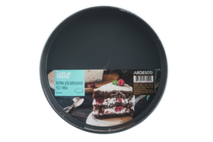 Форма для випікання Ardesto Tasty baking, 24х6,5см, вуглецева сталь, роз’ємна, кругла, сіро-блакитний