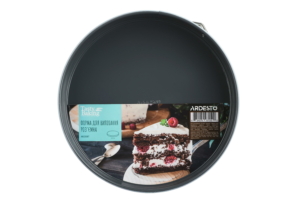 Форма для випікання Ardesto Tasty baking, 24х6,5см, вуглецева сталь, роз’ємна, кругла, сіро-блакитний