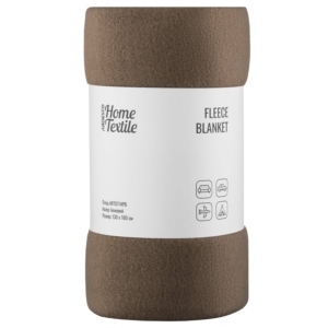 Ardesto blanket Fleece, 130x160cm, 100% polyester, beige