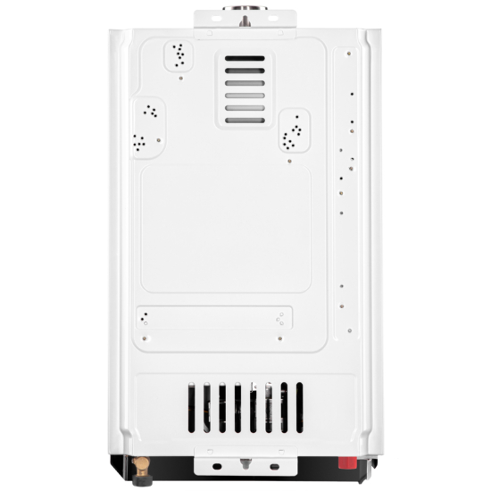 ARDESTO Газова колонка X3 10л/хв 20кВт турбована дисплей електророзпалювання з димоходом білий