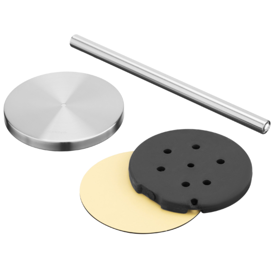 Ardesto Paper Towel Holder Gemini 15х33cm, stainless steel