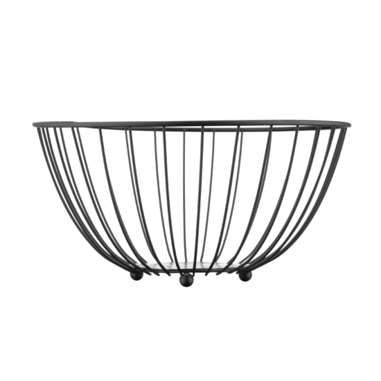 Ardesto Basket Midori 28х28х13cm, metal, black