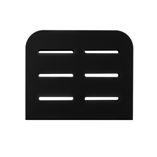 Ardesto Napkin holder Midori 15х4х12.5cm, metal, black