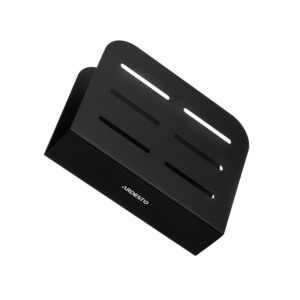 Ardesto Napkin holder Midori 15х4х12.5cm, metal, black