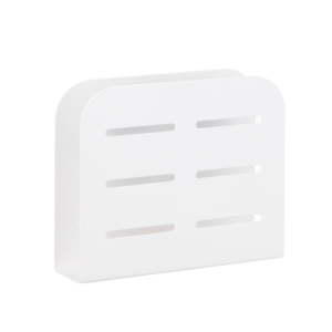 Ardesto Napkin holder Midori 15х4х12.5cm, metal, white