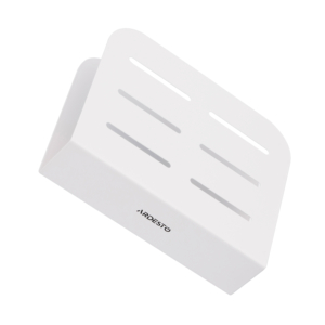 Ardesto Napkin holder Midori 15х4х12.5cm, metal, white