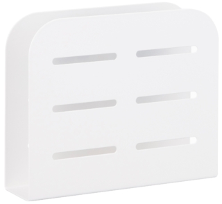 Ardesto Napkin holder Midori 15х4х12.5cm, metal, white