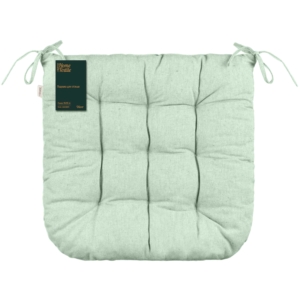 Ardesto Sitpad Oliver, 40x40cm, 100% cotton, filling: 50% holofiber, 50% pp, aquamarine