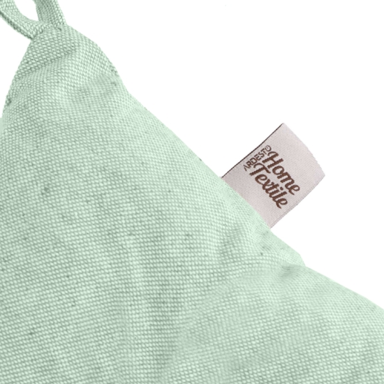Ardesto Sitpad Oliver, 40x40cm, 100% cotton, filling: 50% holofiber, 50% pp, aquamarine