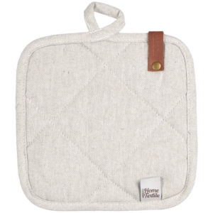 Ardesto Potholder Oliver, 20x20cm, 100% cotton, filling: batting, light grey