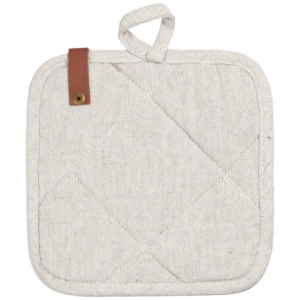 Ardesto Potholder Oliver, 20x20cm, 100% cotton, filling: batting, light grey
