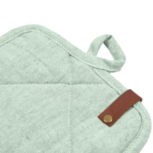 Ardesto Potholder Oliver, 20x20cm, 100% cotton, filling: batting, aquamarine