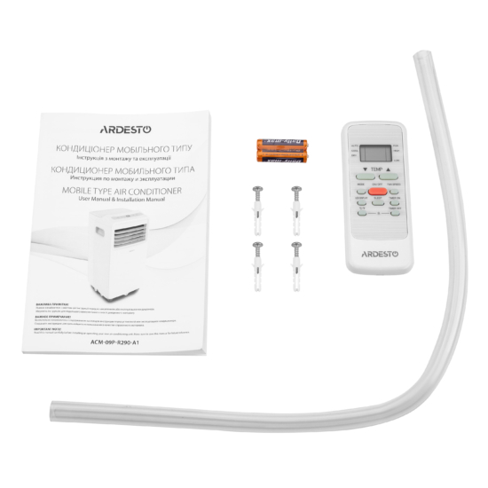 Portable Air Conditioner ARDESTO ACM-09P-R290-A1